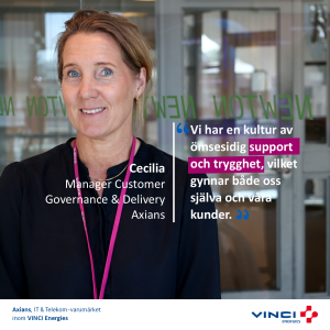Axians Medarbetare Cecilia