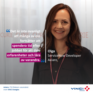 Axians Medarbetare Olga