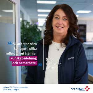 Axians Medarbetare Sara