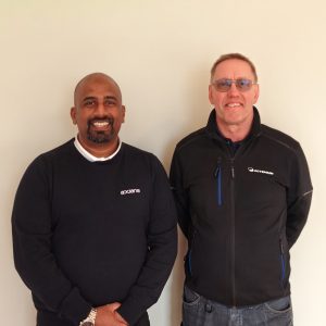 Ansvariga projektledare: Fredrik Wahrén från Axians och Lennart Söderholm från Actemium.