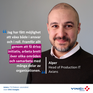 Axians Medarbetare Alper