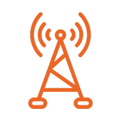 Antennmast med vågor figur