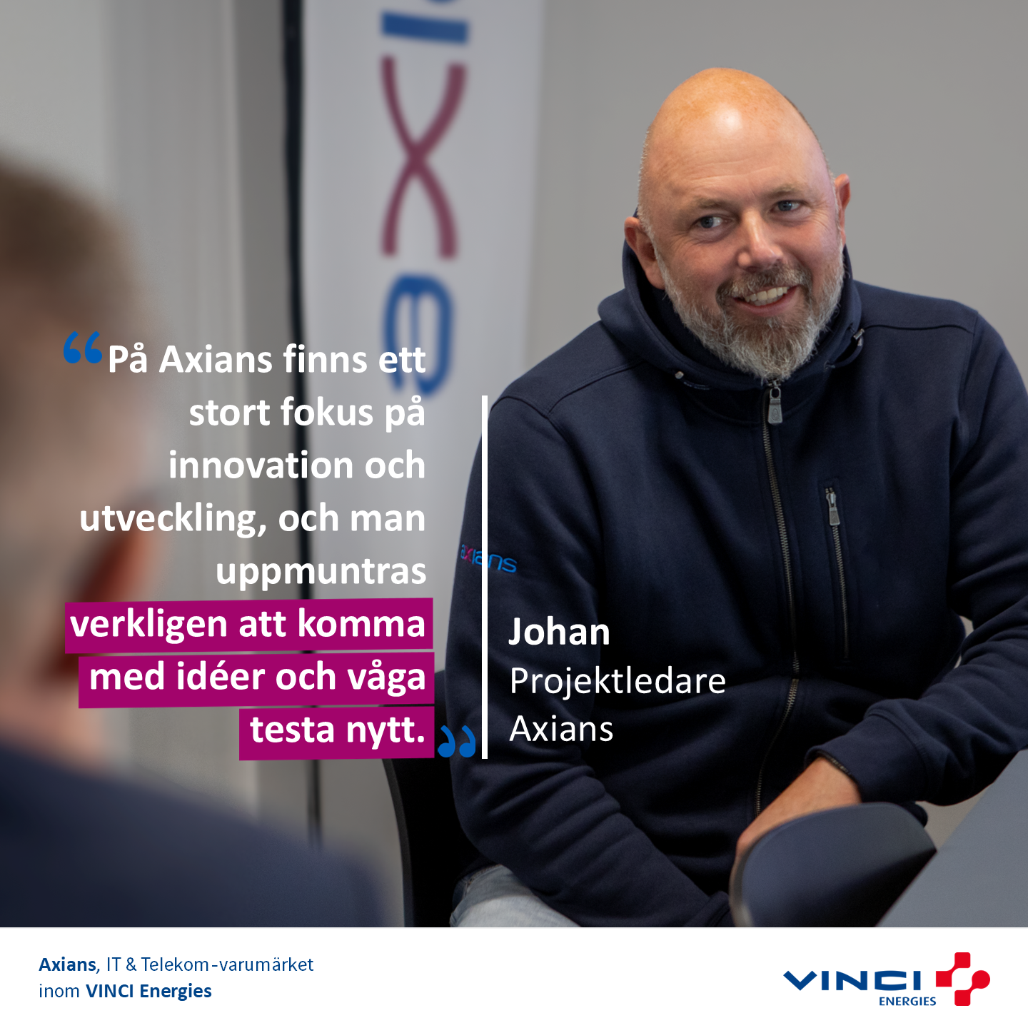 Axians Medarbetare Johan