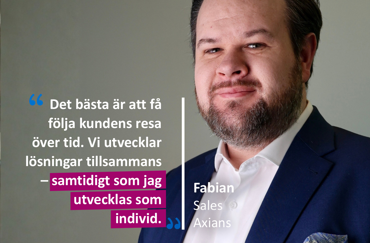 Axians Medarbetare Fabian