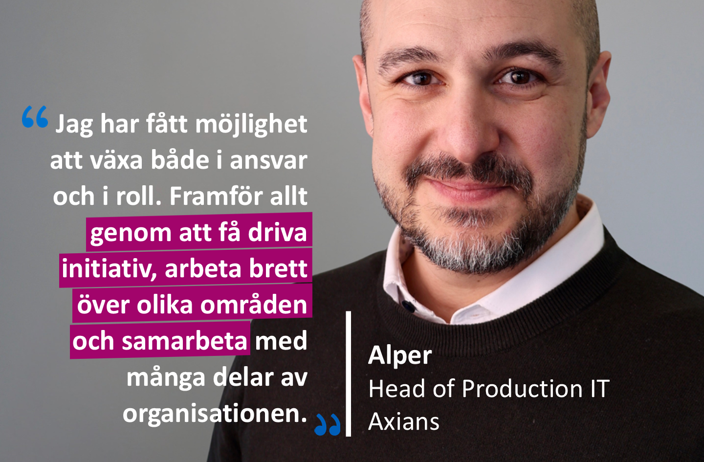 Axians Medarbetare Alper