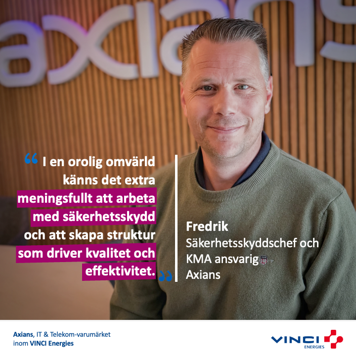Axians Medarbetare Fredrik